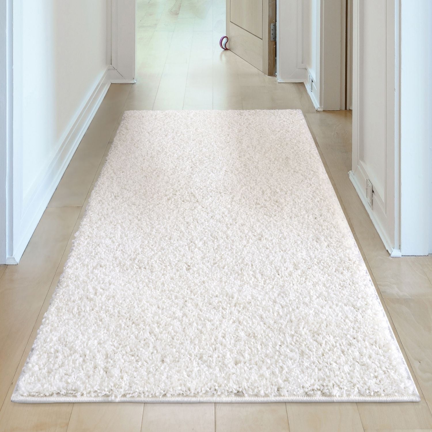 Myshaggy Solid White Rug - PN Home