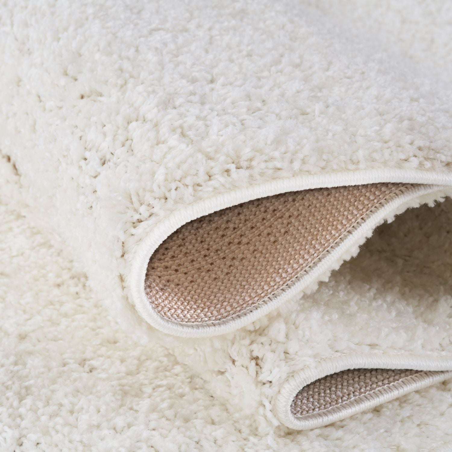 Myshaggy Solid White Rug - PN Home