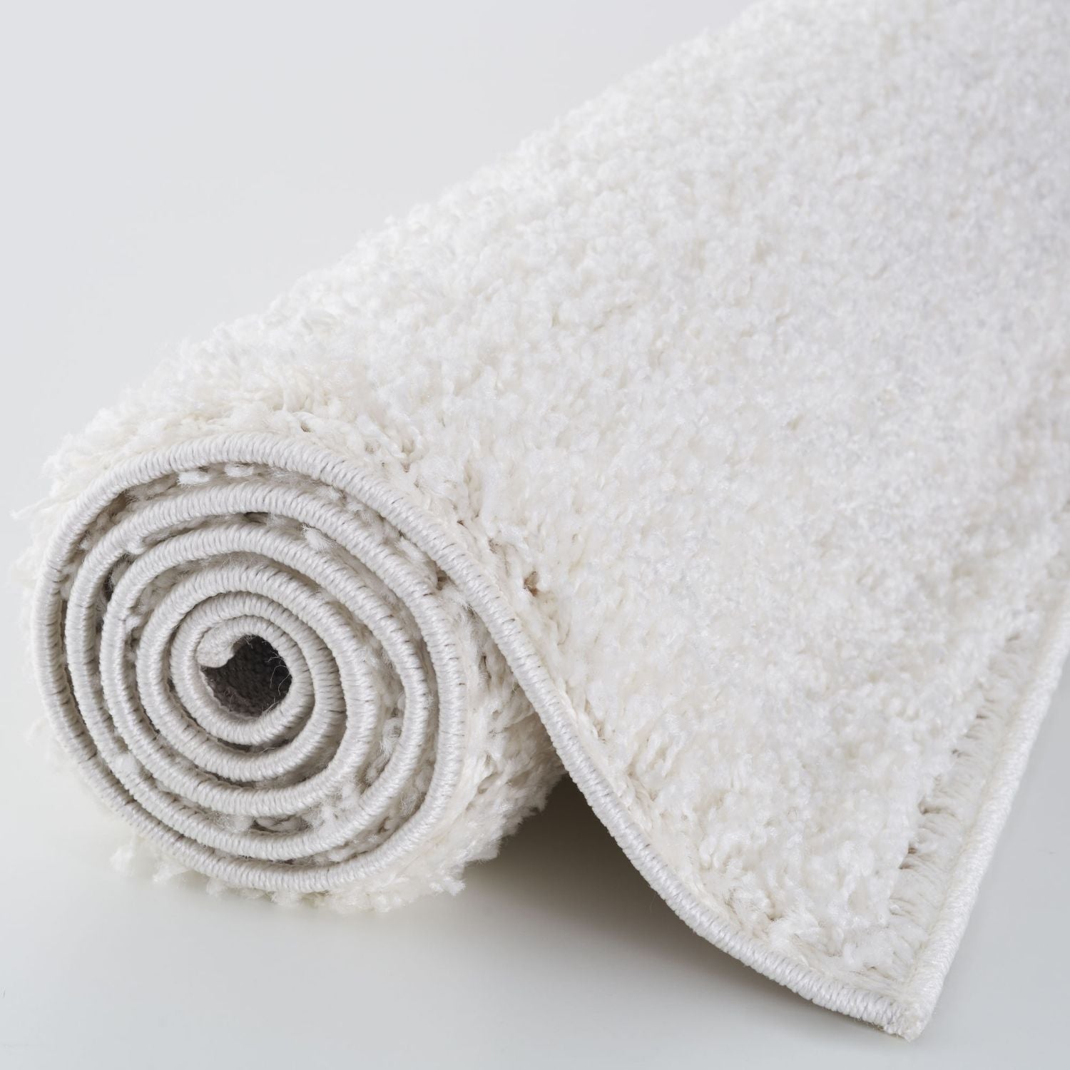 Myshaggy Solid White Rug - PN Home