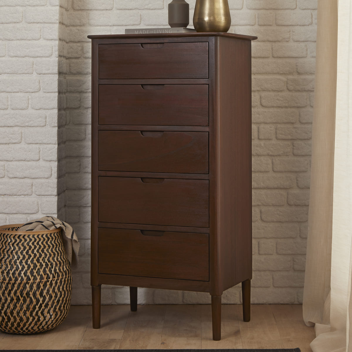 Norway Walnut Tallboy