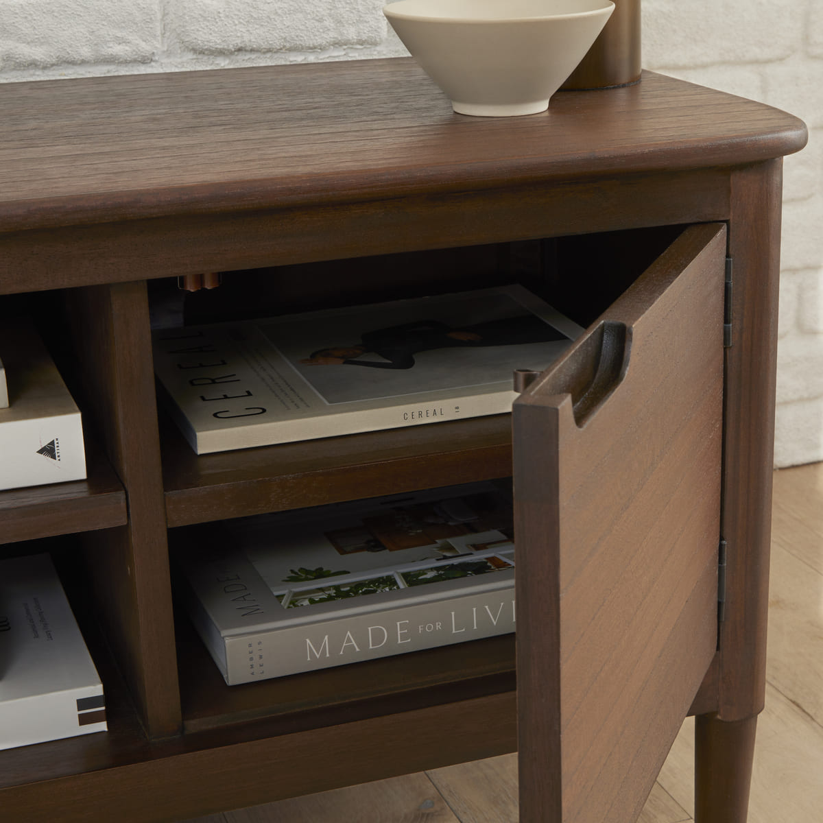 Norway Walnut TV Stand & Media Unit