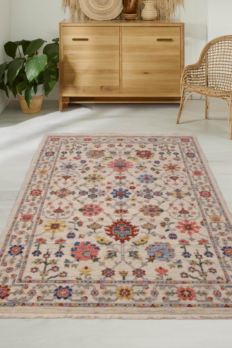 Nomad Floral Persian-Style Rug - PN Home