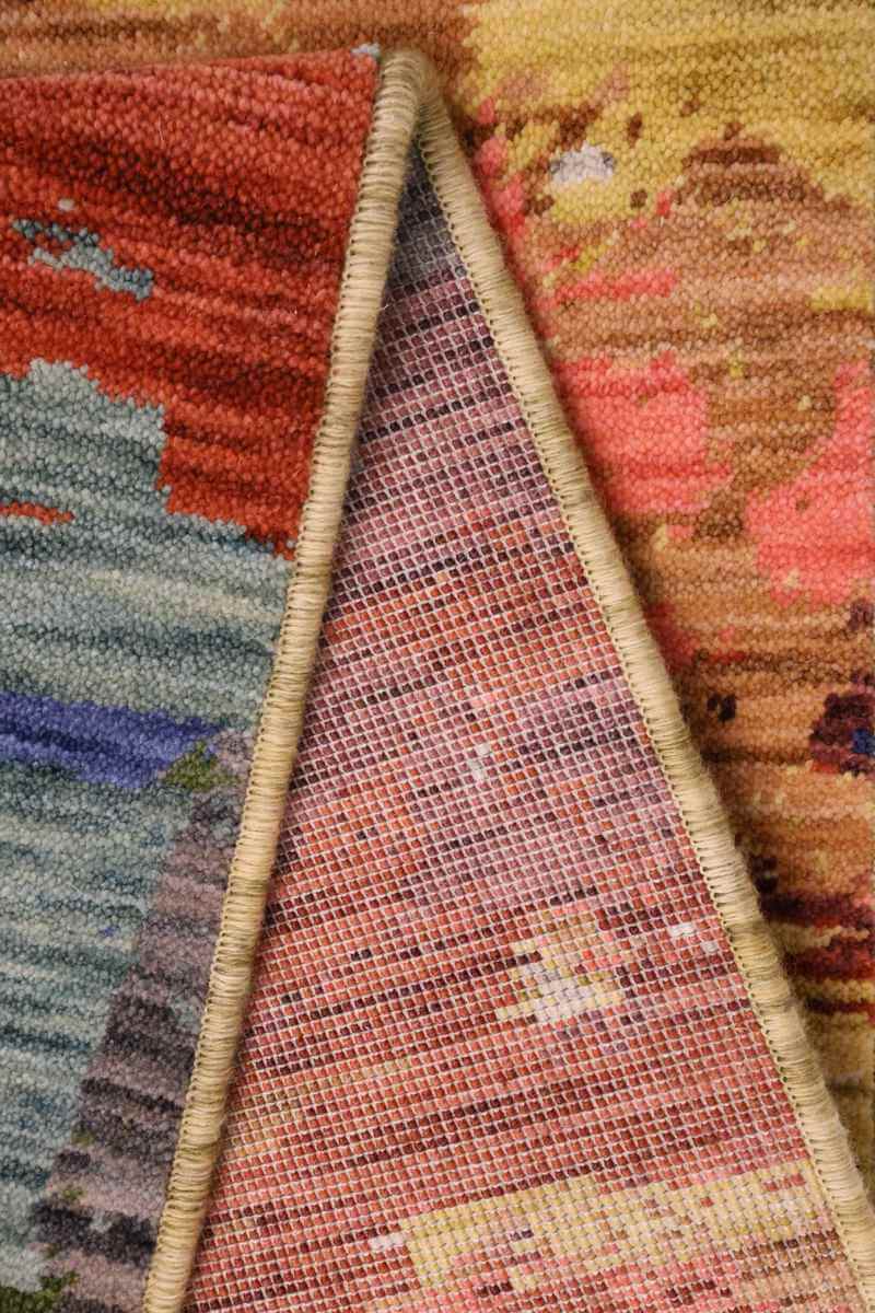 Nomad Abstract Wool-Blend Rug – Multicolour - PN Home