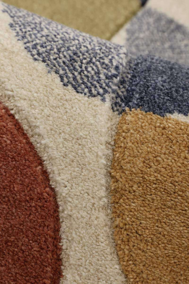 Newport Geometric Rug – Bold Multicolour Design - PN Home