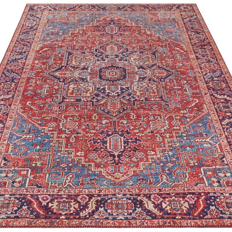 Oriental Amata Rug Red Colour - PN Home