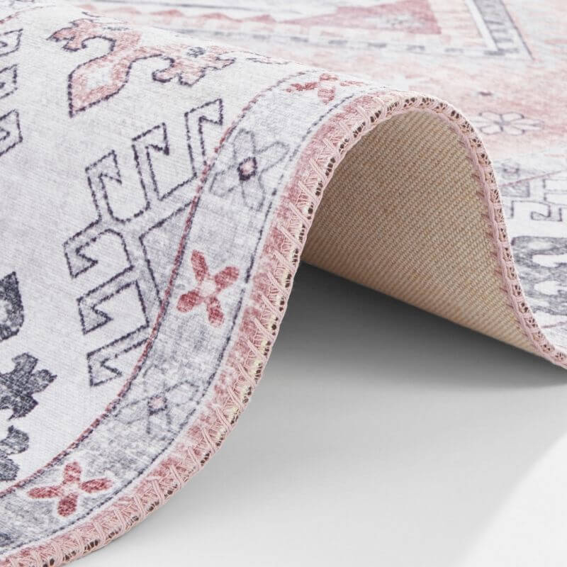 Oriental Gratia Pink Rug - PN Home