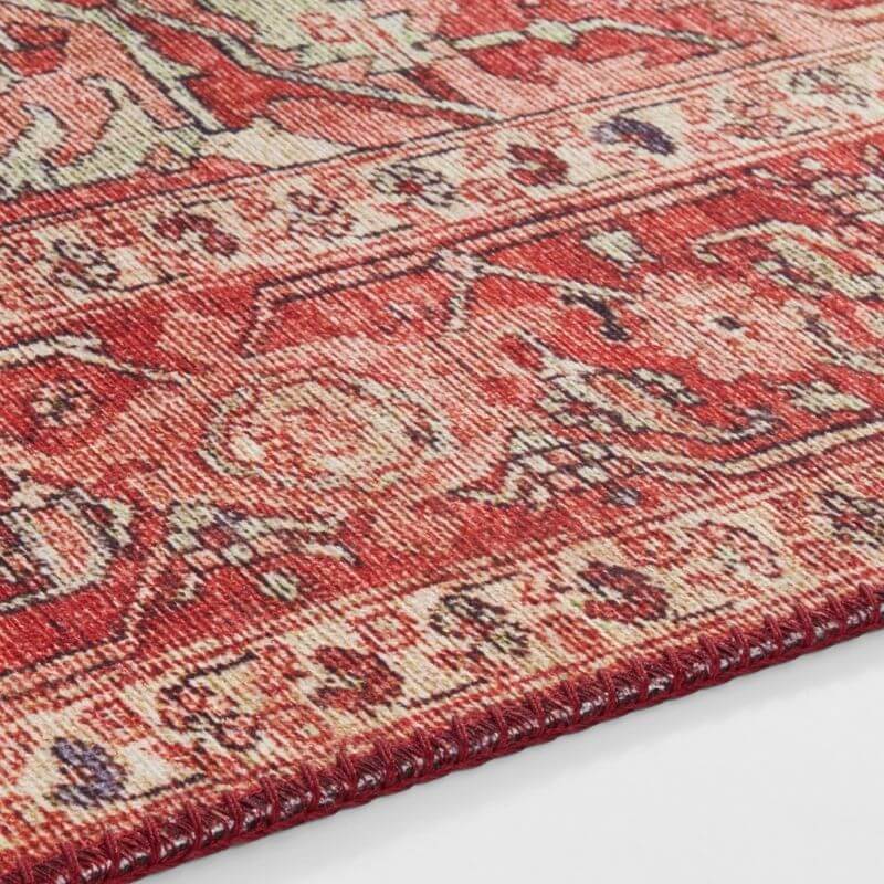Oriental Leta Vintage Red Rug - PN Home