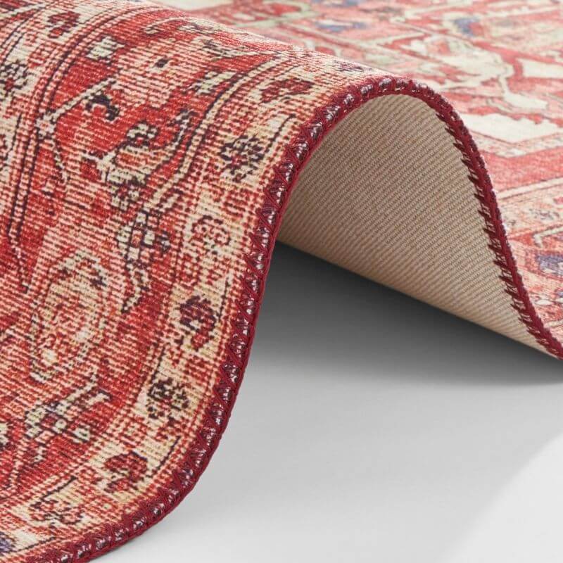 Oriental Leta Vintage Red Rug - PN Home