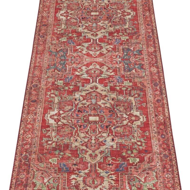 Oriental Leta Vintage Red Rug - PN Home