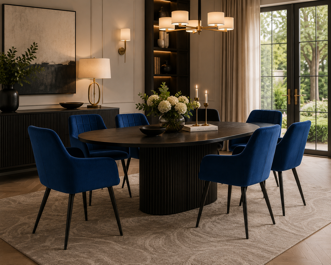Camden Velvet Dining Chair