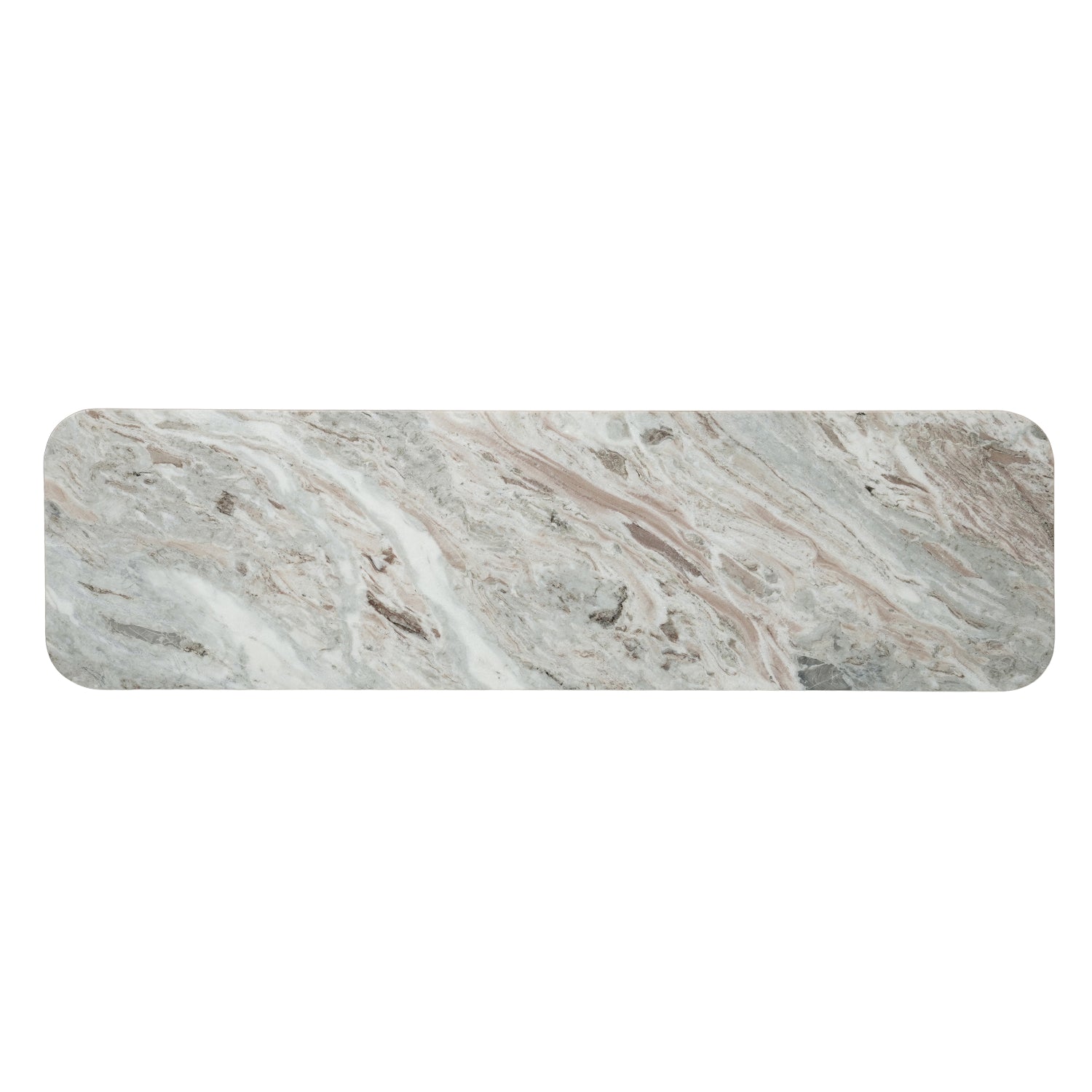 Bundi Natural Marble & Wood Extra Large Sideboard