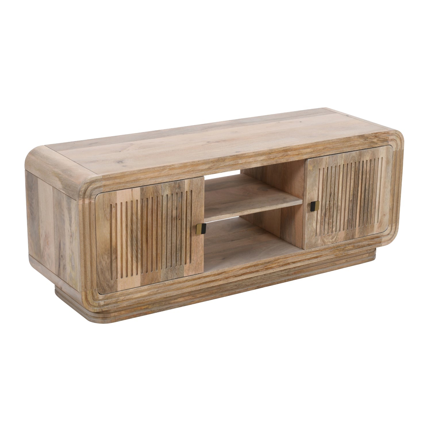 Preston Mango Wood 2 Doors TV Cabinet