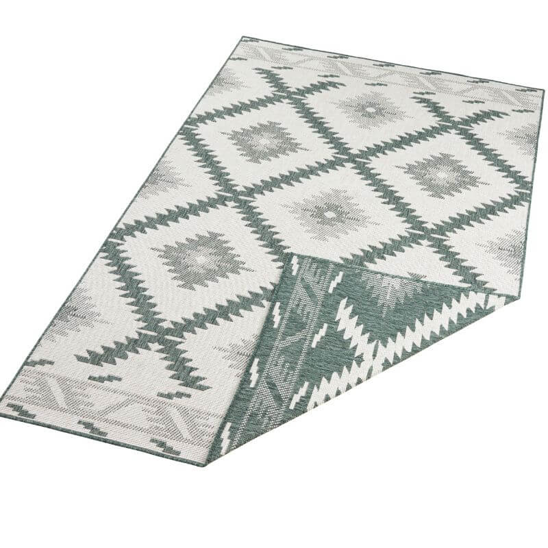 Malibu Reversible Indoor-Outdoor Rug Diamond Design - PN Home