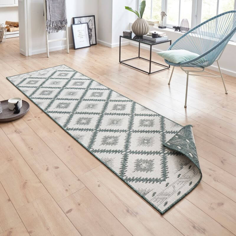Malibu Reversible Indoor-Outdoor Rug Diamond Design - PN Home