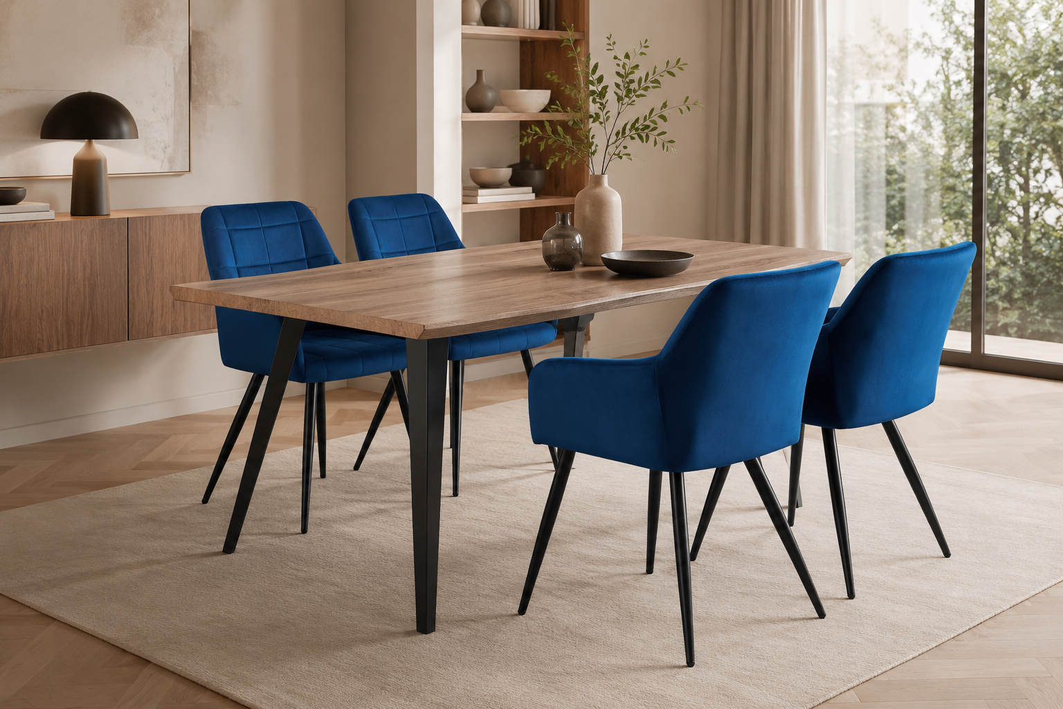 Camden Velvet Dining Chair