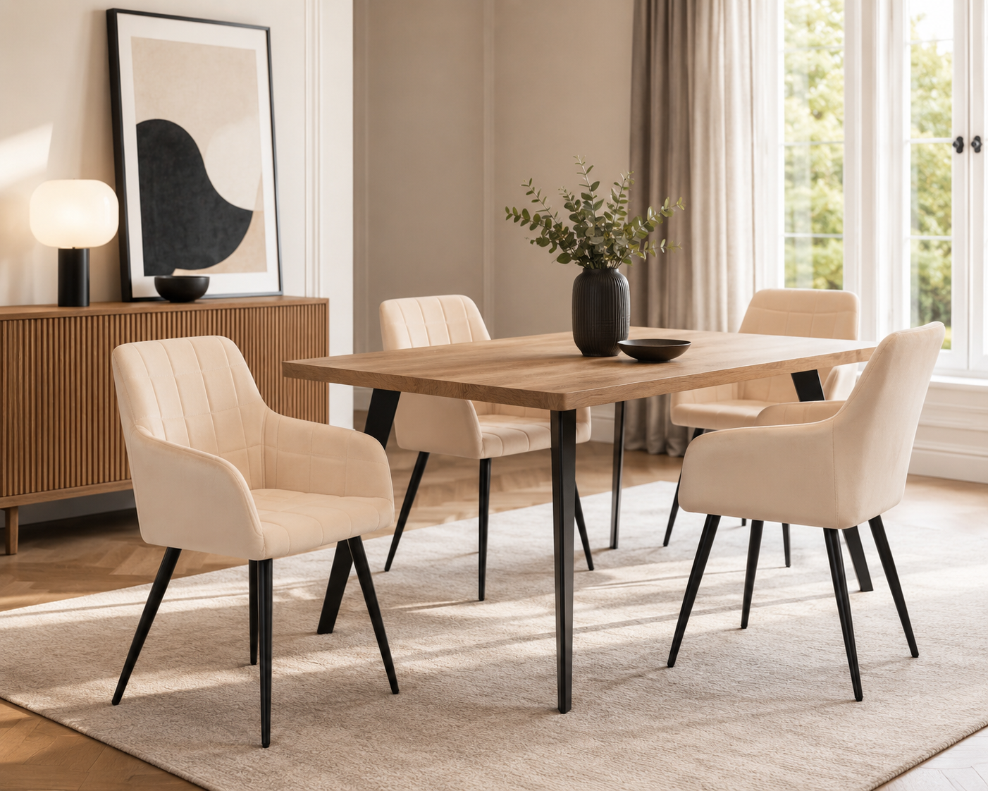 Camden Velvet Dining Chair