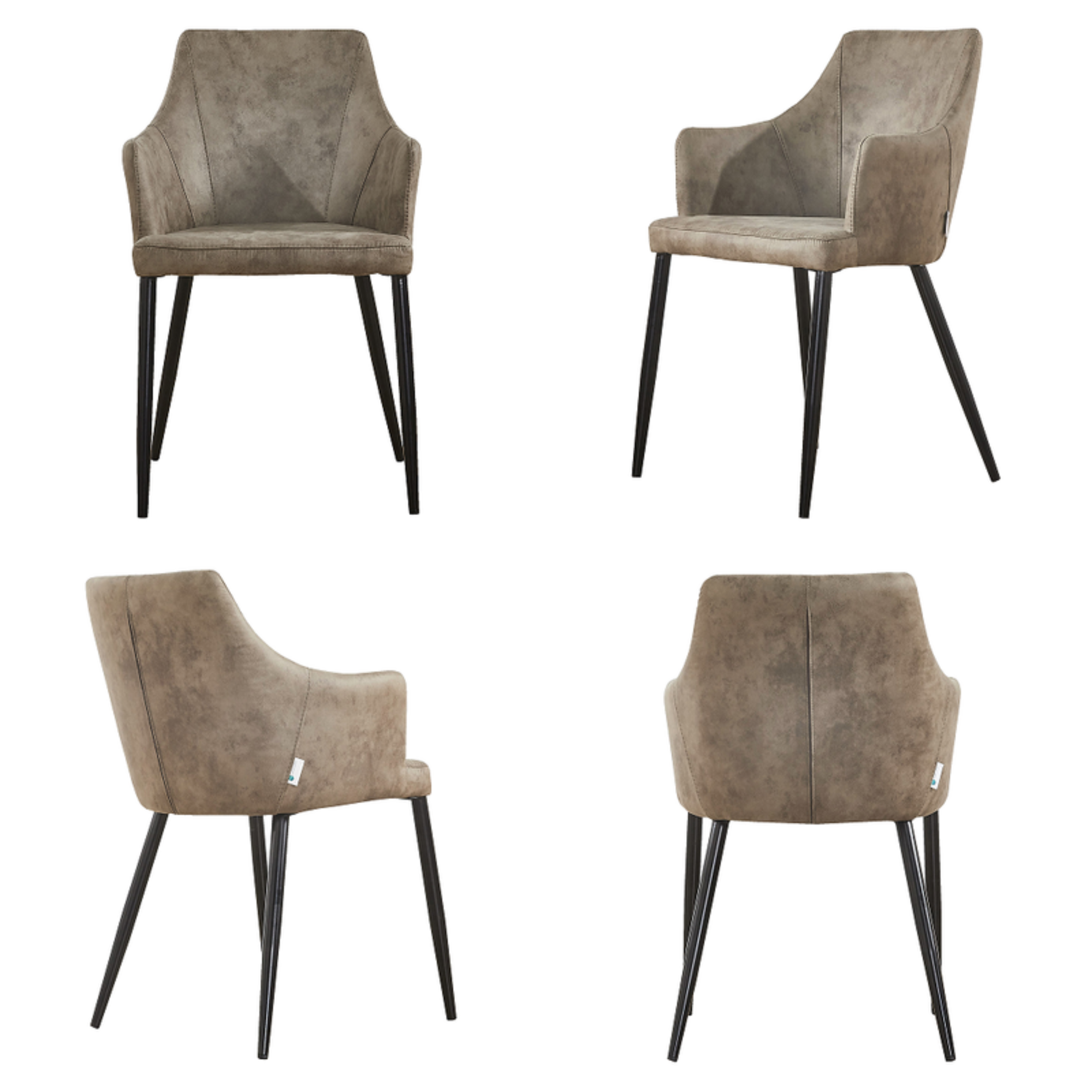 Zarah LUX faux leather chair