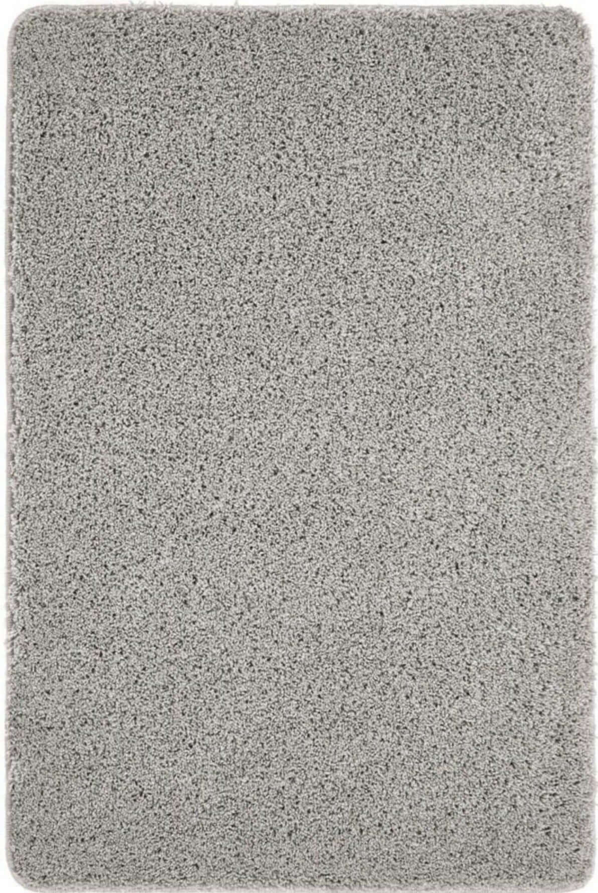 Washable Ghost Grey Shaggy Rug - PN Home