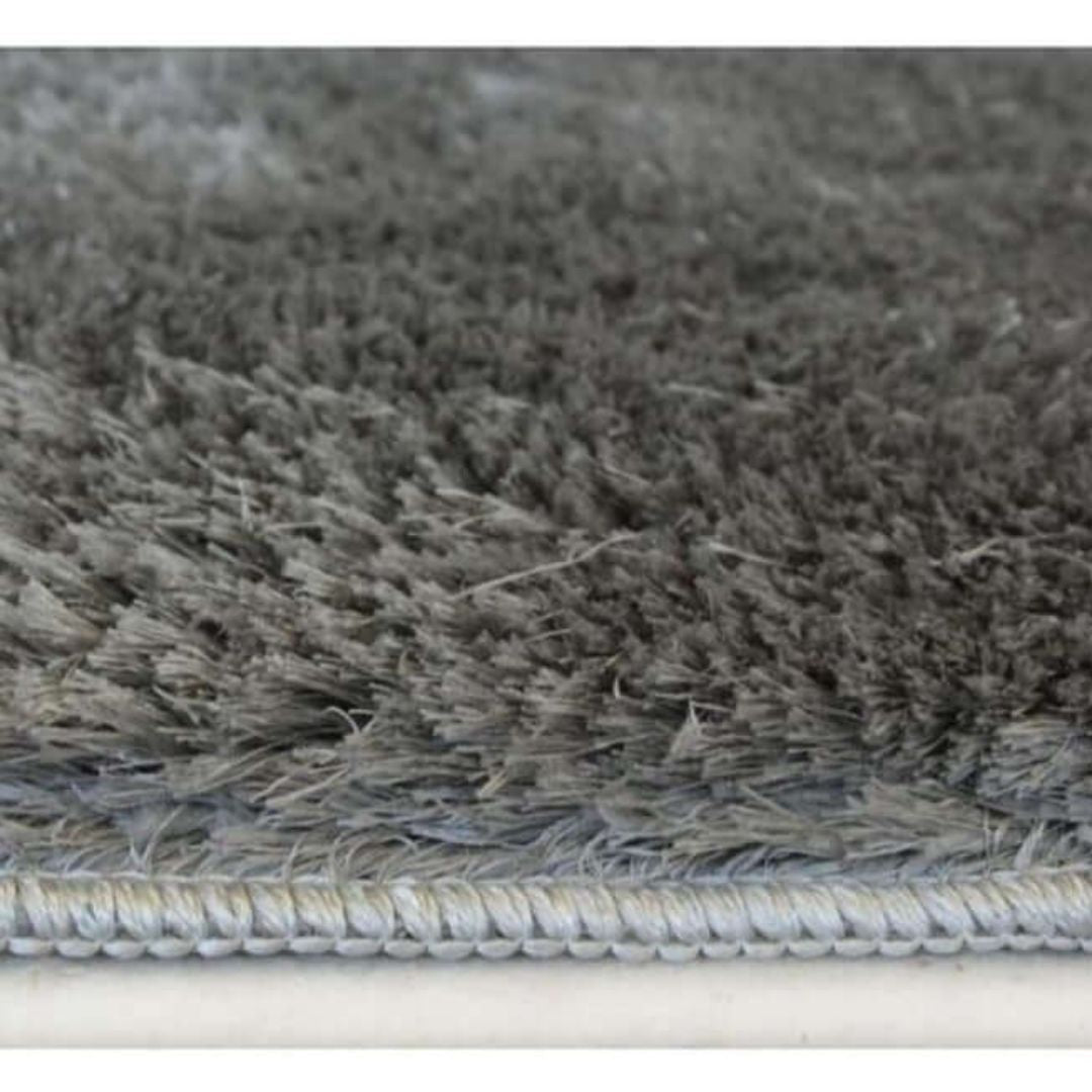 Soft Washable Grey Shaggy Rug | SA-04 - PN Home
