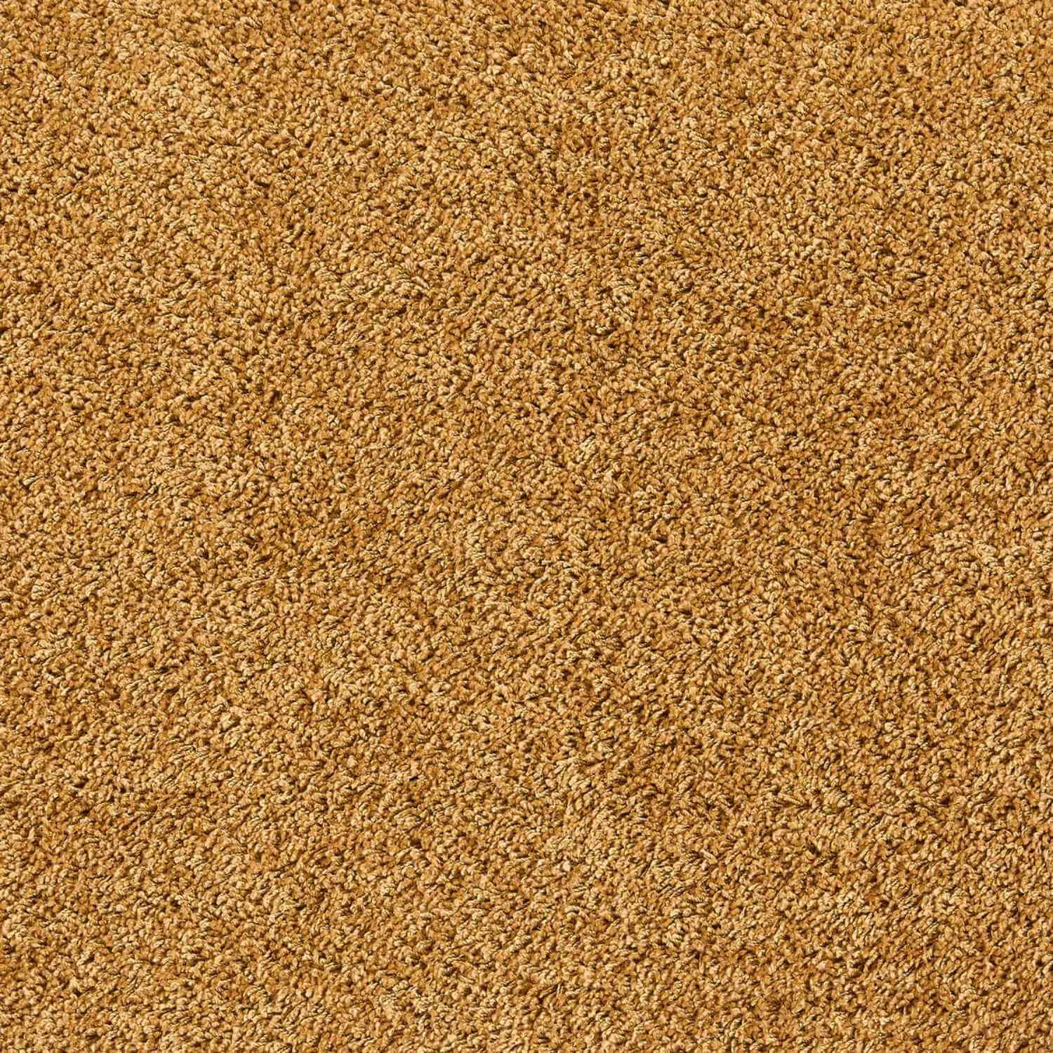 Washable Ochre Shaggy Rug - PN Home