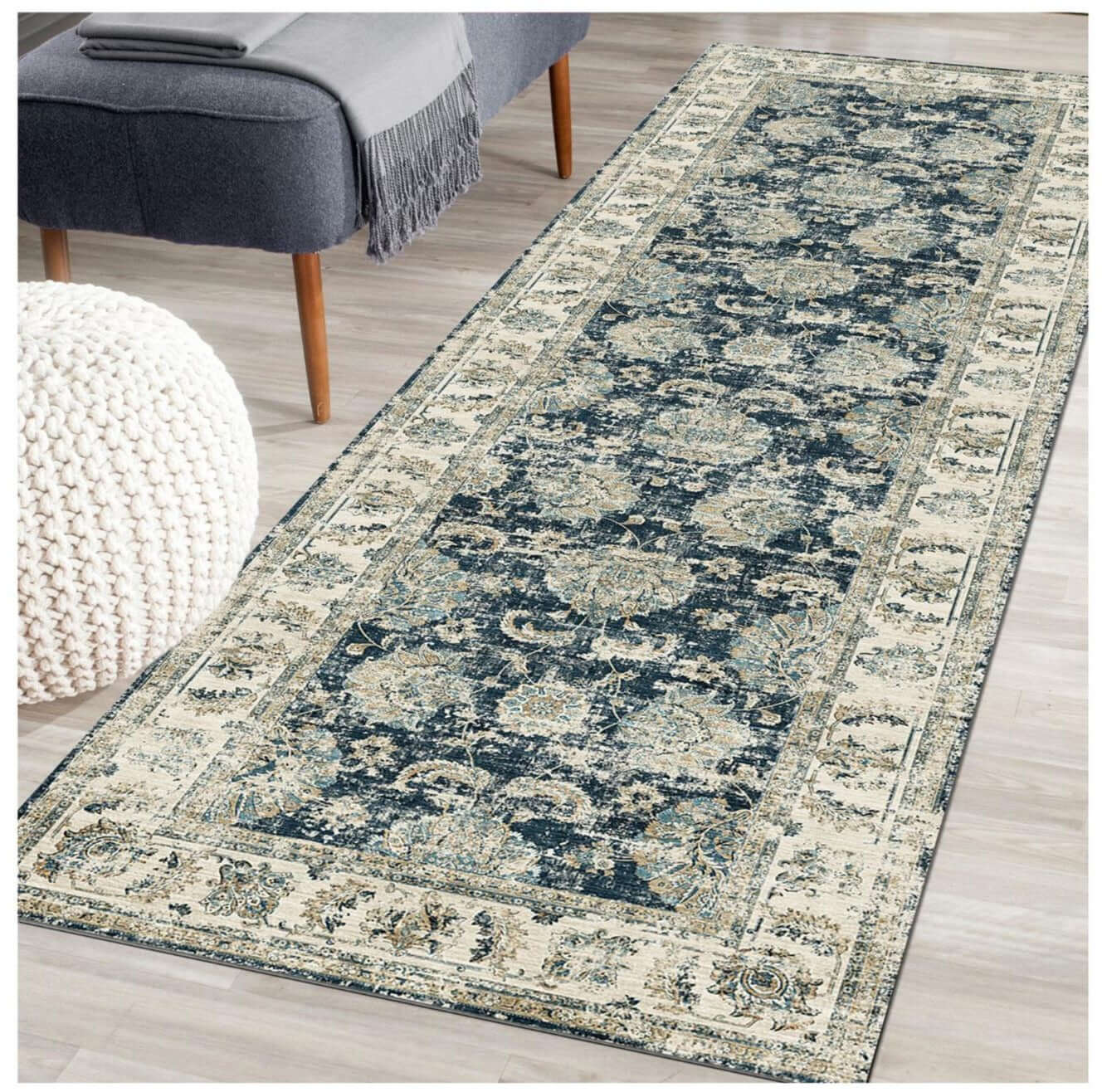 Perla Vintage Washable Rug - PN Home