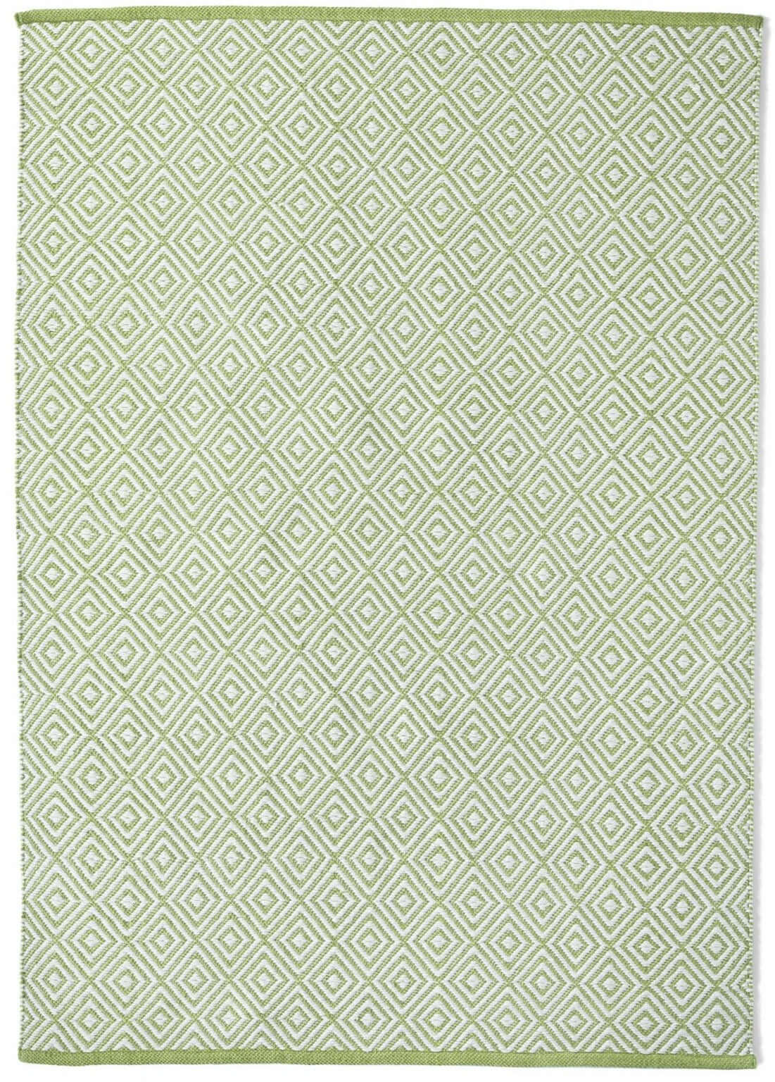 Diamond Green Hand-woven Rug - PN Home
