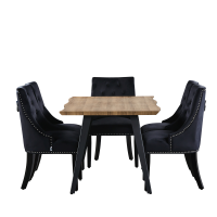 Windsor Rocco Dining Set | an Oak Table with set of 6 Dining Chairs