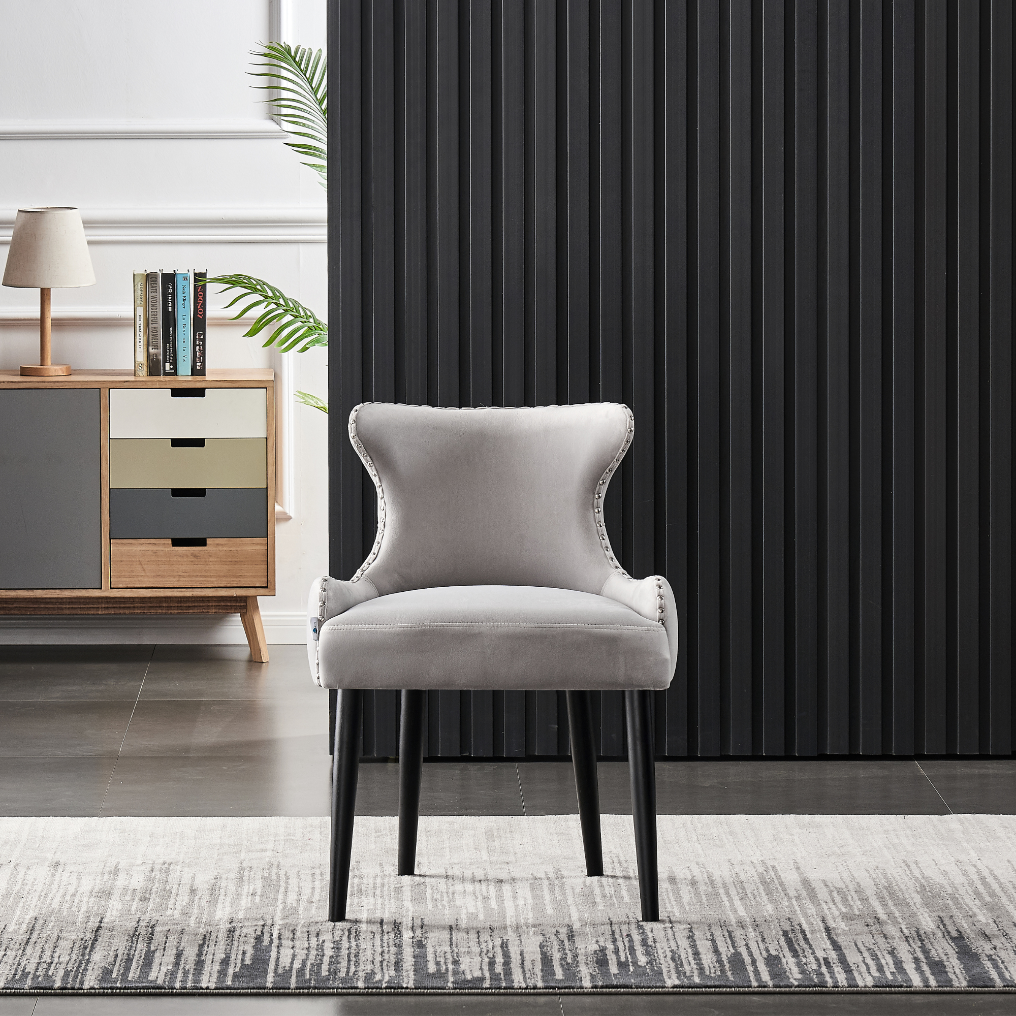 Oxford Duke LUX Dining Set, a Table and Chairs Set of 4, White