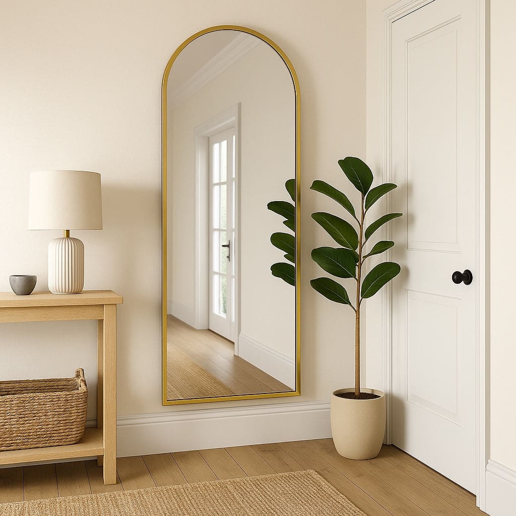 Hang a mirror above