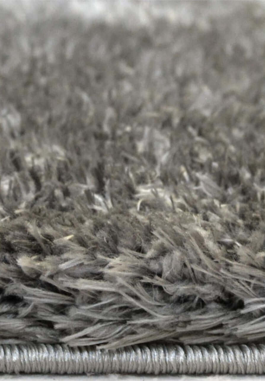 Lagom Grey Shaggy Rugs - PN Home