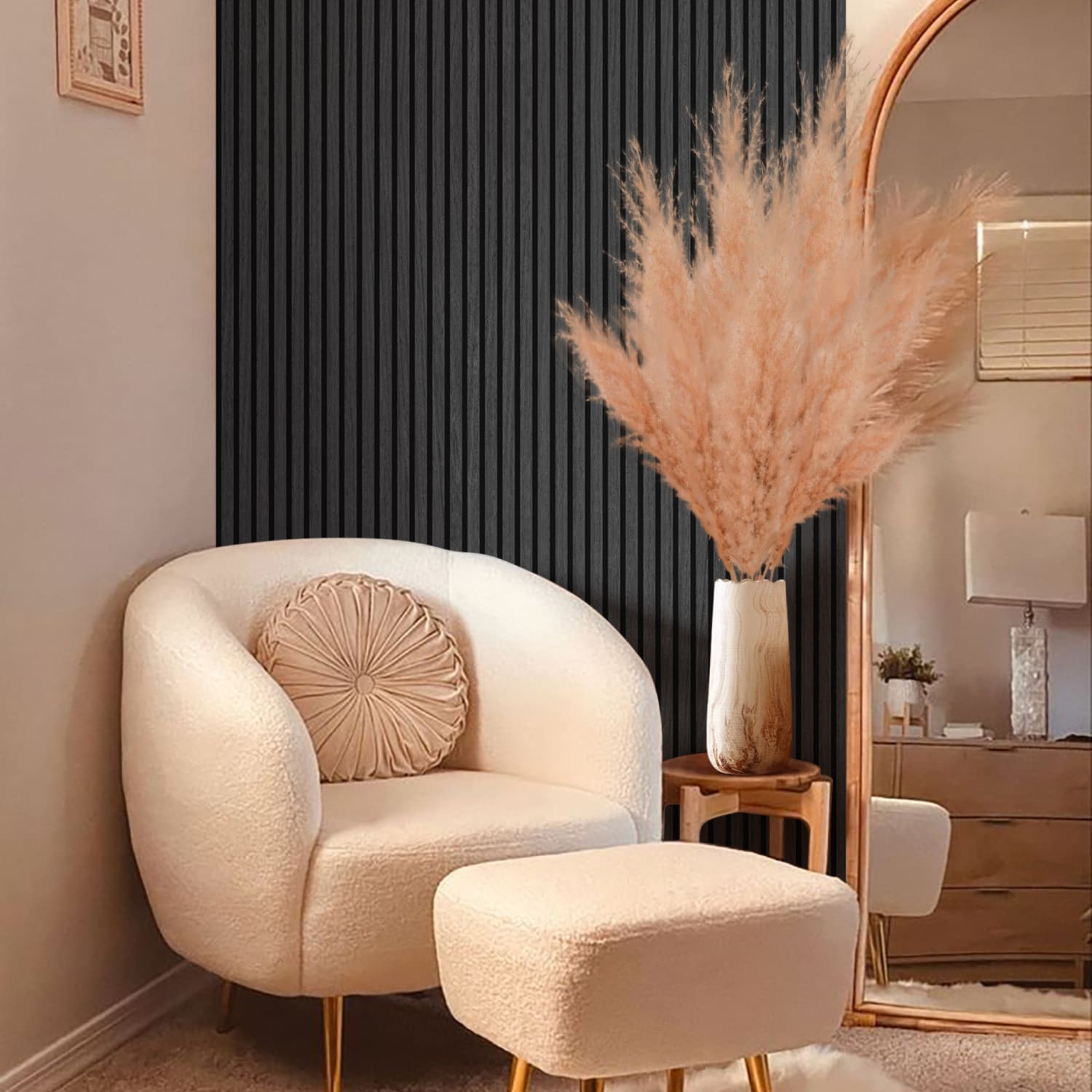 Black Oak Acoustic Wall Panels