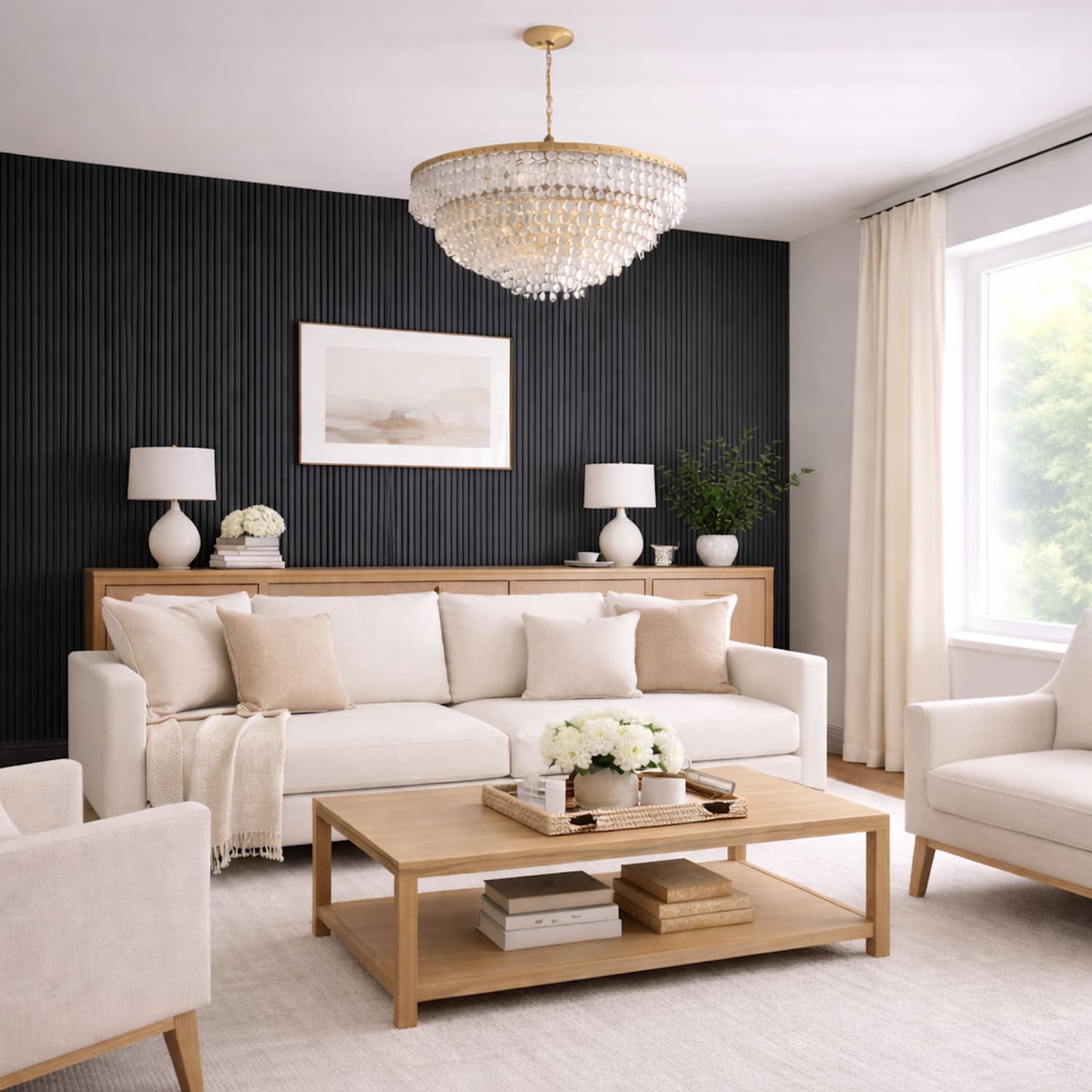 Black Oak Acoustic Wall Panels - PN Home