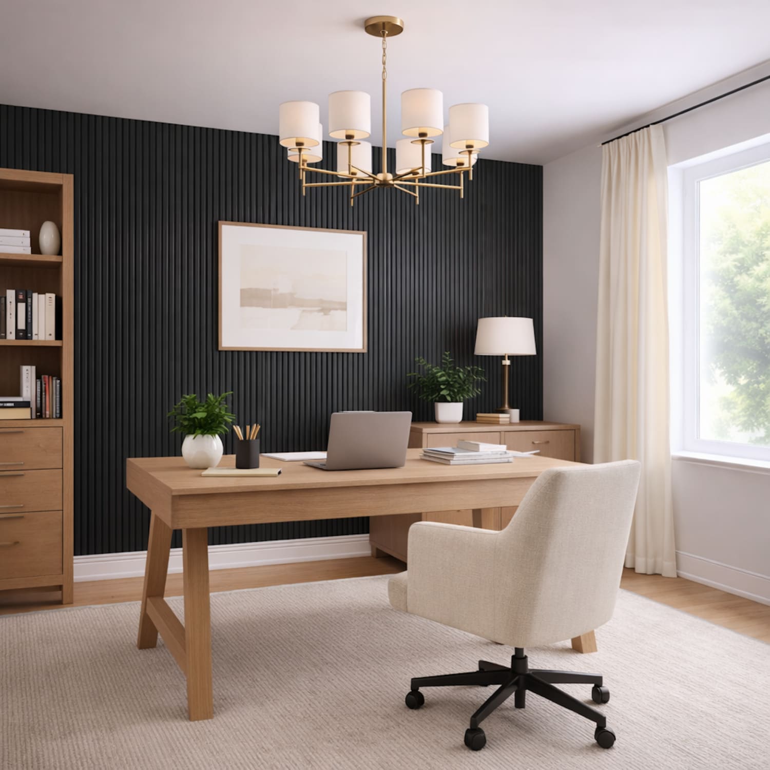 Black Oak Acoustic Wall Panels - PN Home