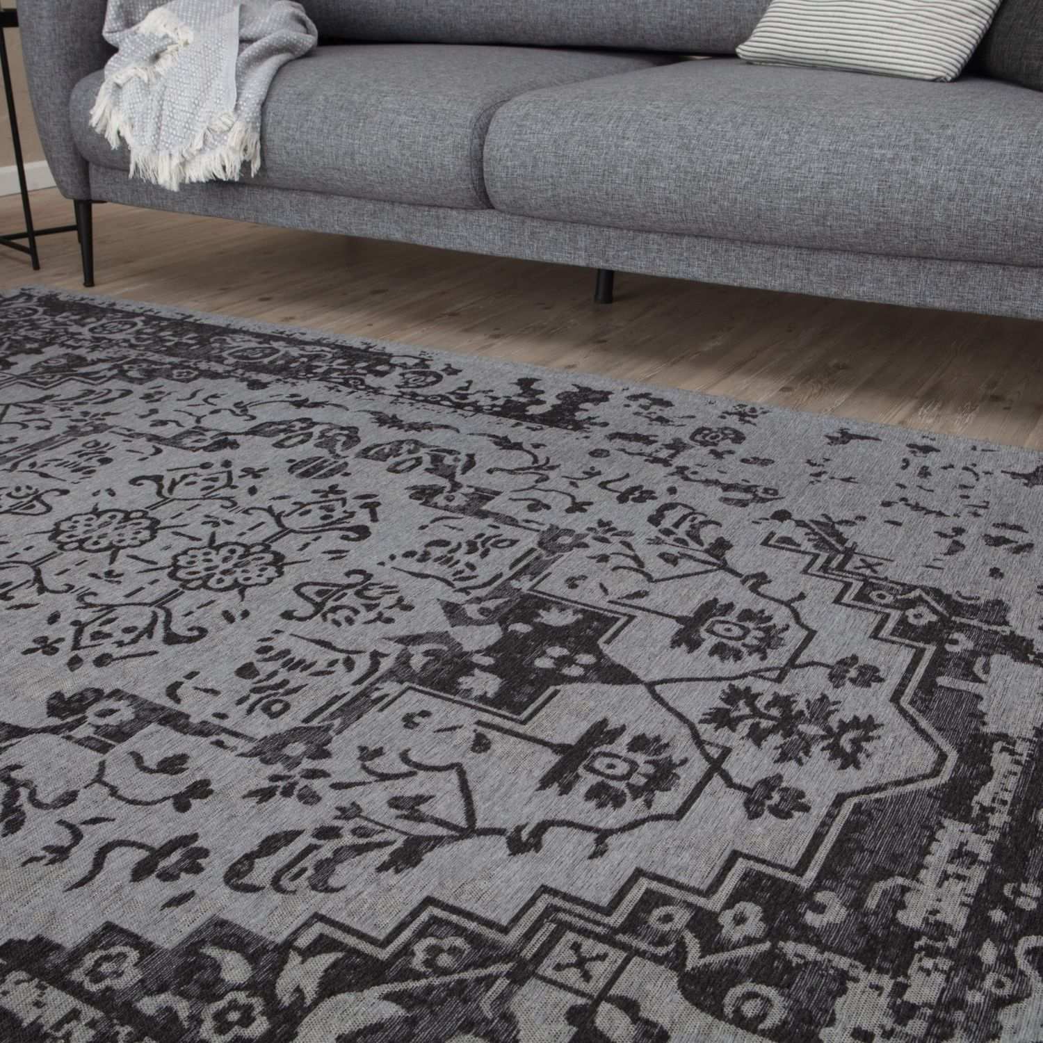 Washable Rug Carina Grey | 6963 - PN Home