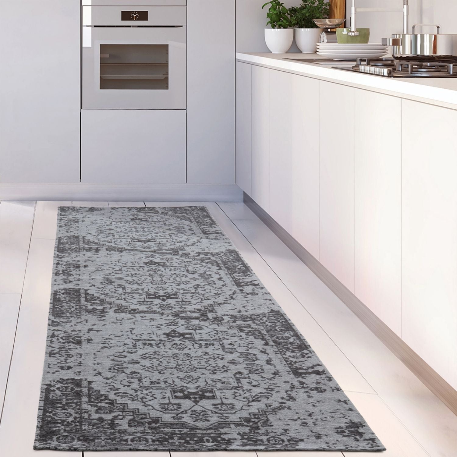 Washable Rug Carina Grey | 6963 - PN Home