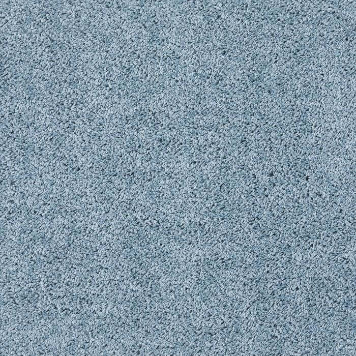 Washable Blue Shaggy Rug - PN Home