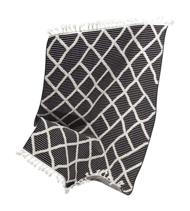 Scandi Indoor Rug Anthracite & White - PN Home