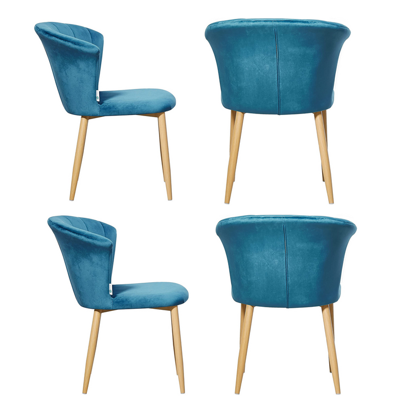 Elsa Velvet Dining Chair