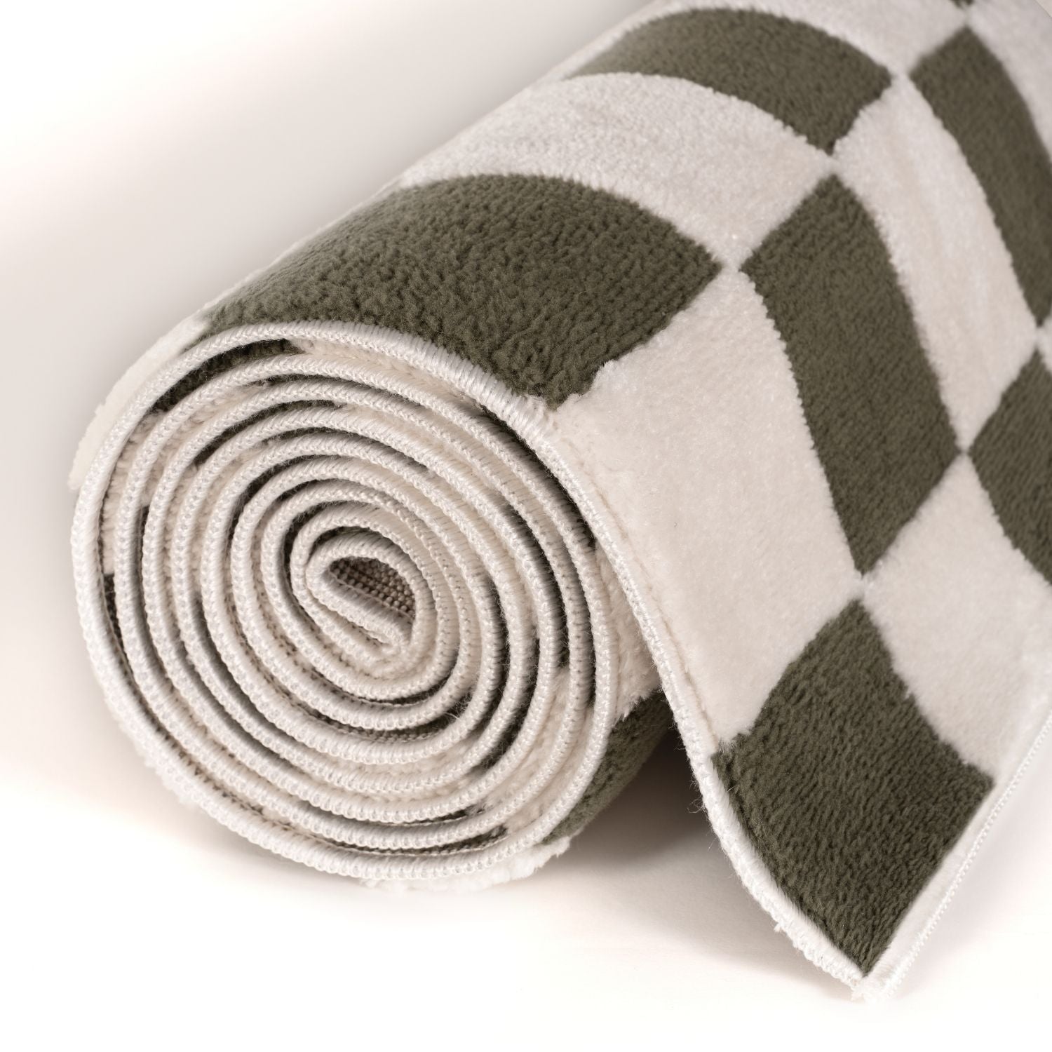 Loft Checkerboard Green Rug - PN Home