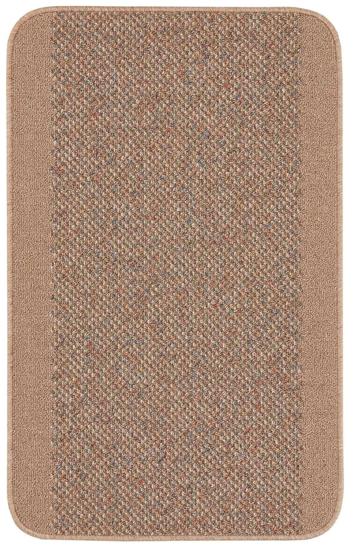 Washable Designer Bordered Beige Rug | 110B - PN Home