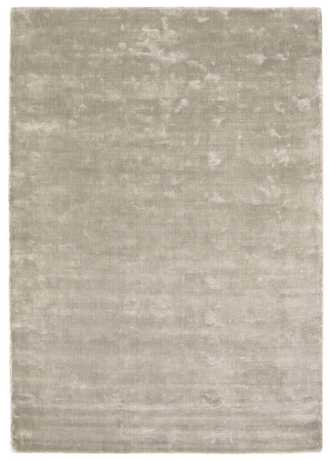 Karma Grey Solid Luxury Viscose Rug - PN Home