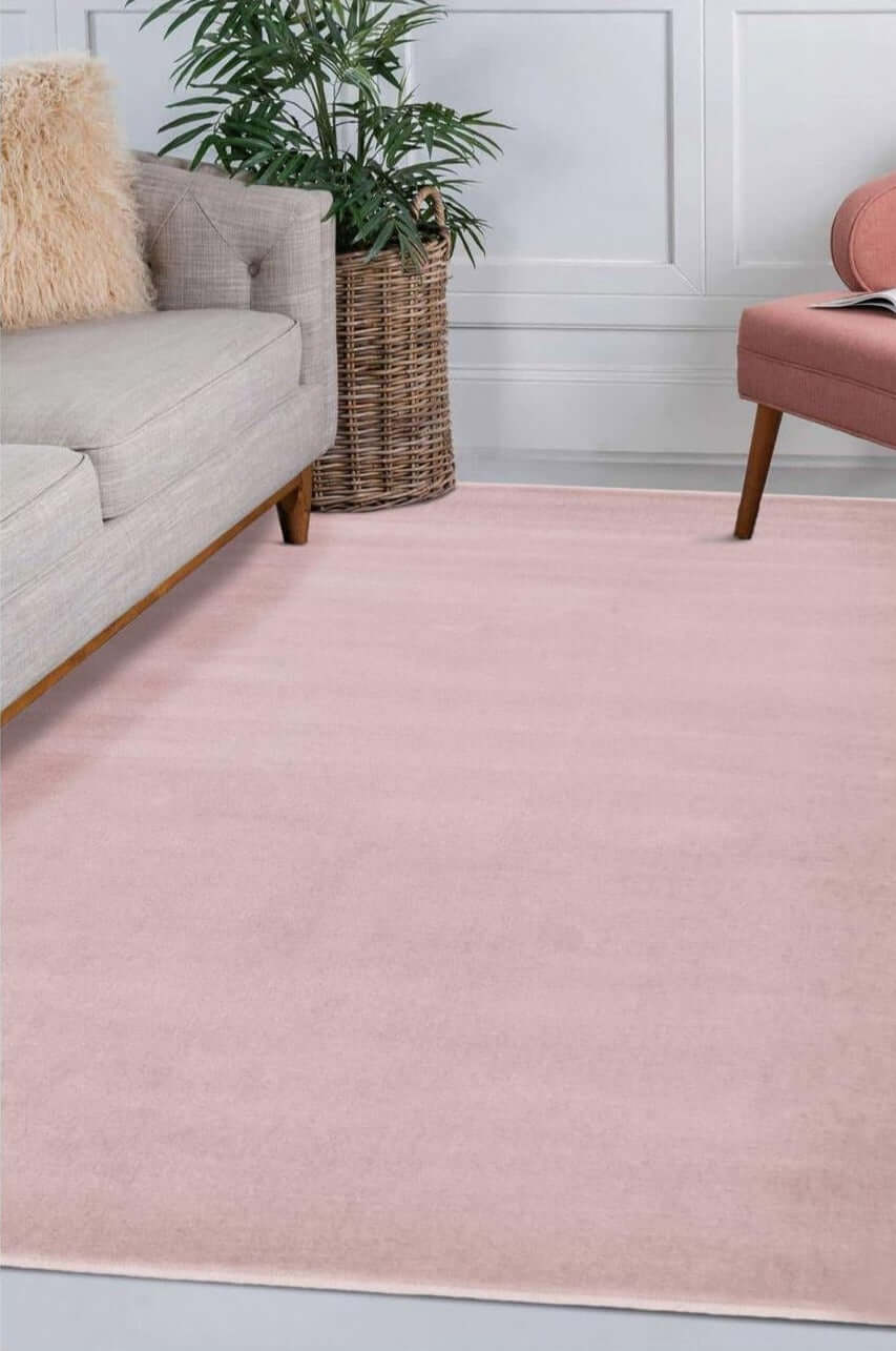 Maestro Solid Pink Rug - PN Home
