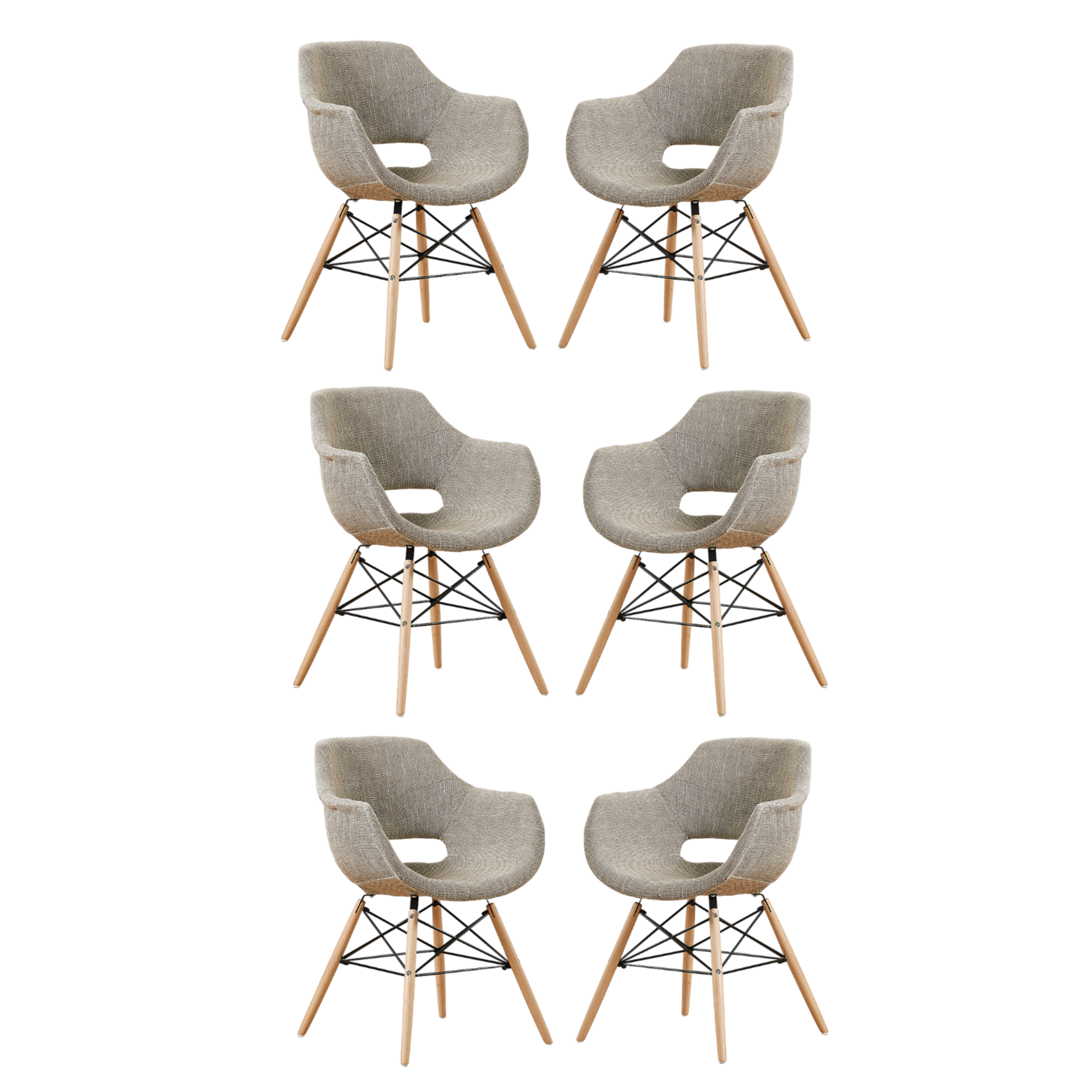 Olivia Fabric Arm Chair