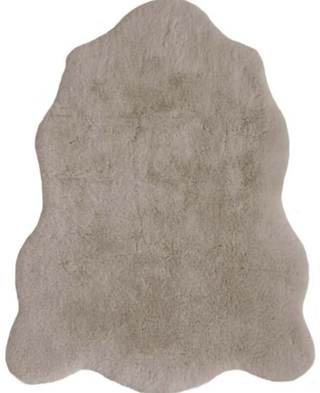 Luxury Natural Faux Fur Rug - PN Home