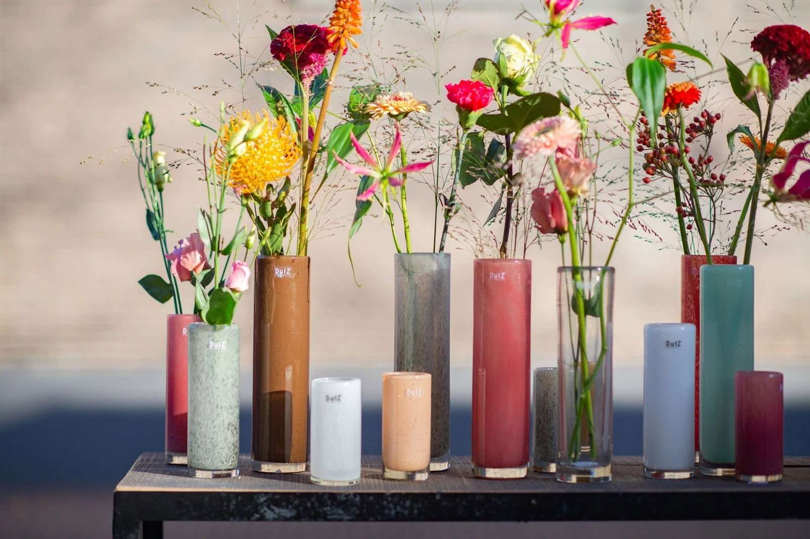CYLINDER S Vase - BEIGE by DutZ - PN Home