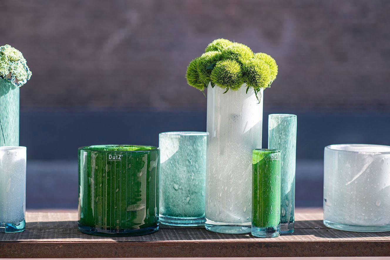 CYLINDER 6 Vase Pot - H18 D18 cm - mouthblown glass by DutZ - PN Home