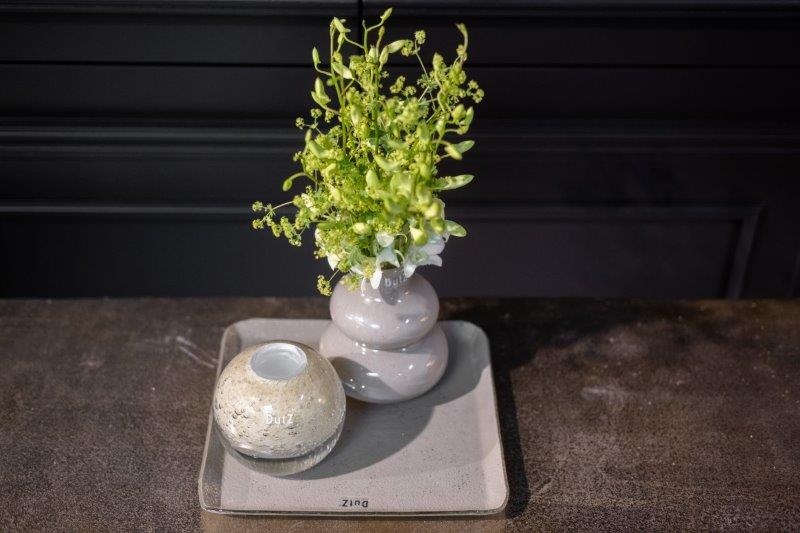 VASE SKRZYSZOW S- H16 D14 cm - Jungle Green - PN Home