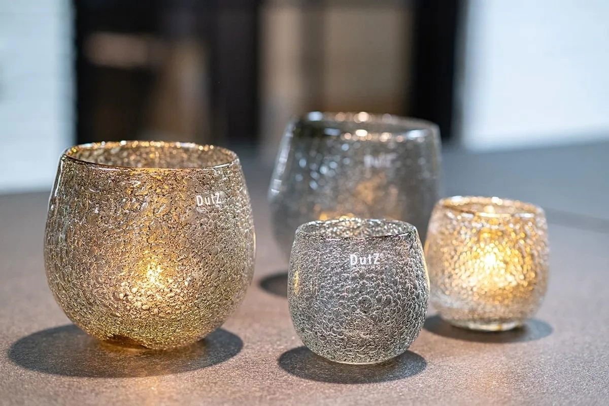 DIVA Glass HURRICANE Candleholder