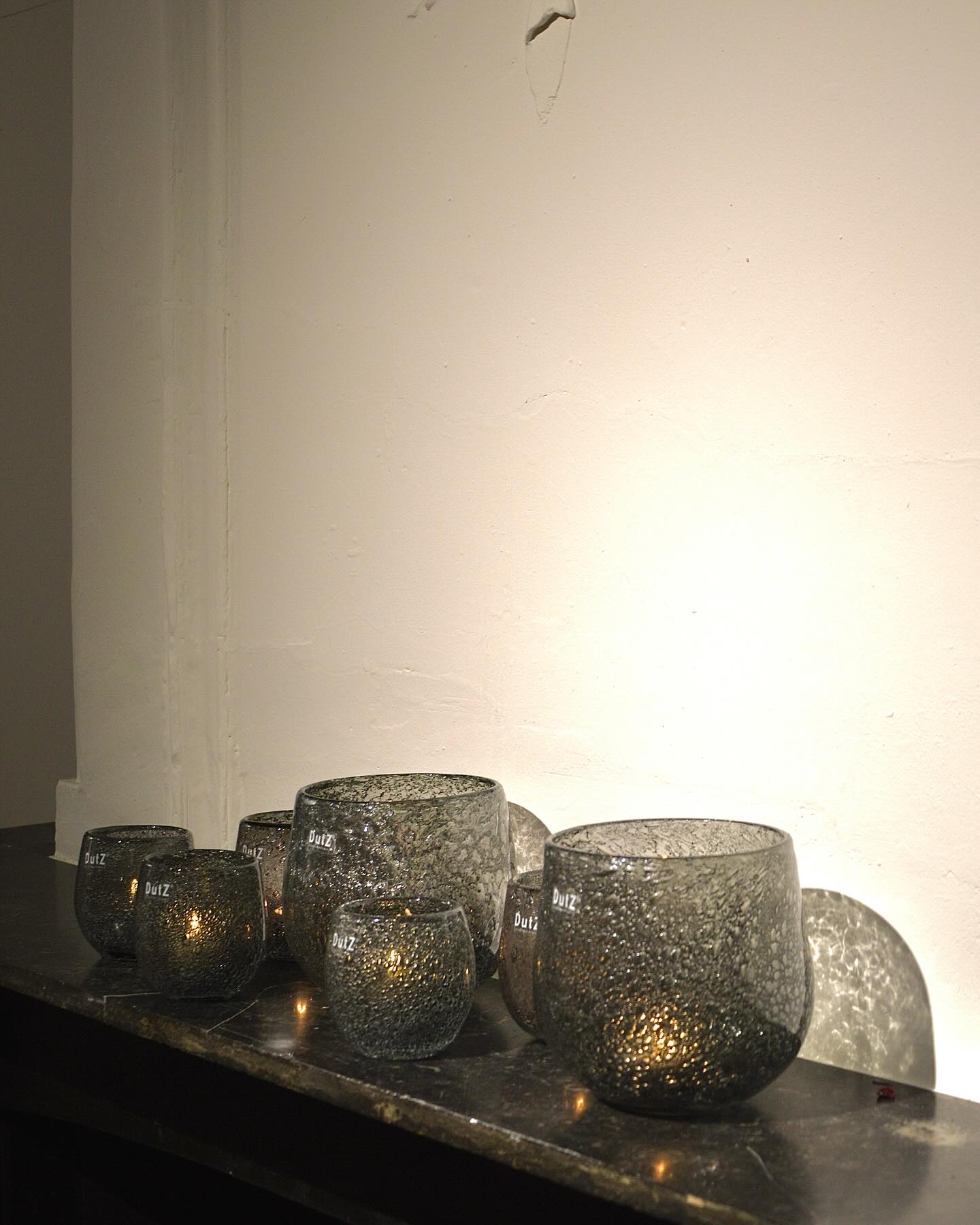 DIVA Glass HURRICANE Candleholder