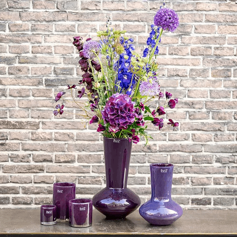 Vase Glass LOFLO - PLUM - PN Home